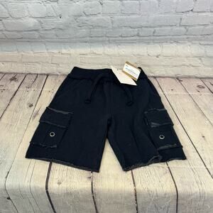 Mish Boy’s Navy Cutoff Sweatshorts